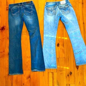 Bke 29 extra long and miss me jeans 28